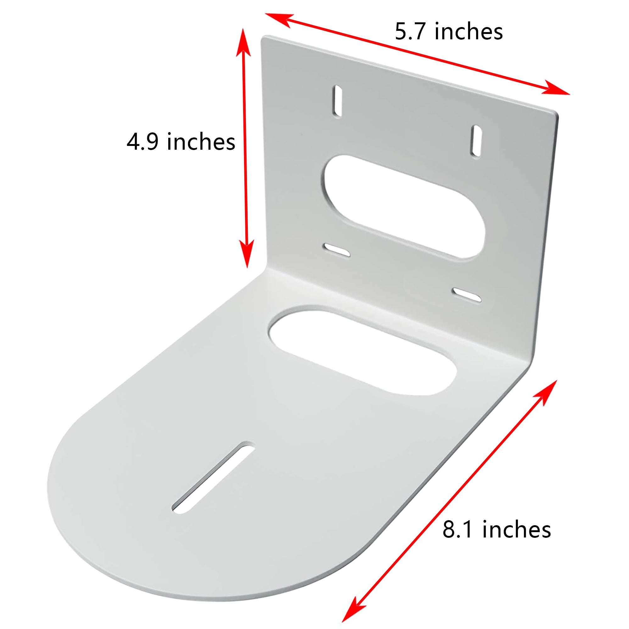 PTZ Camera Wall Mount Bracket (White)