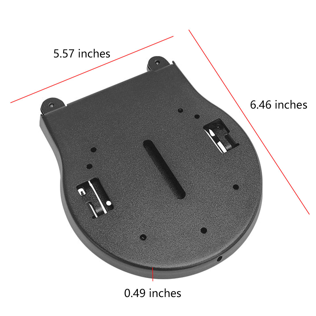 PTZ Camera Ceiling Mount Bracket (Black)