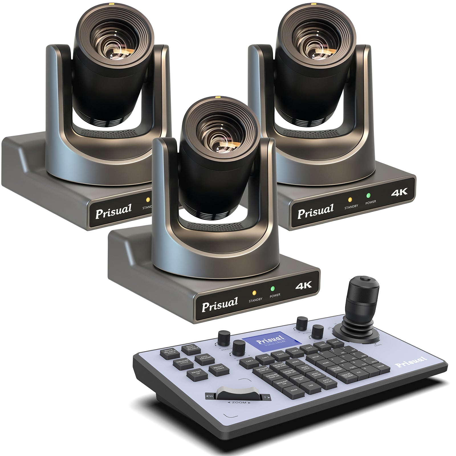 TEM-4K20N PRO *3 + TEM-JOY1