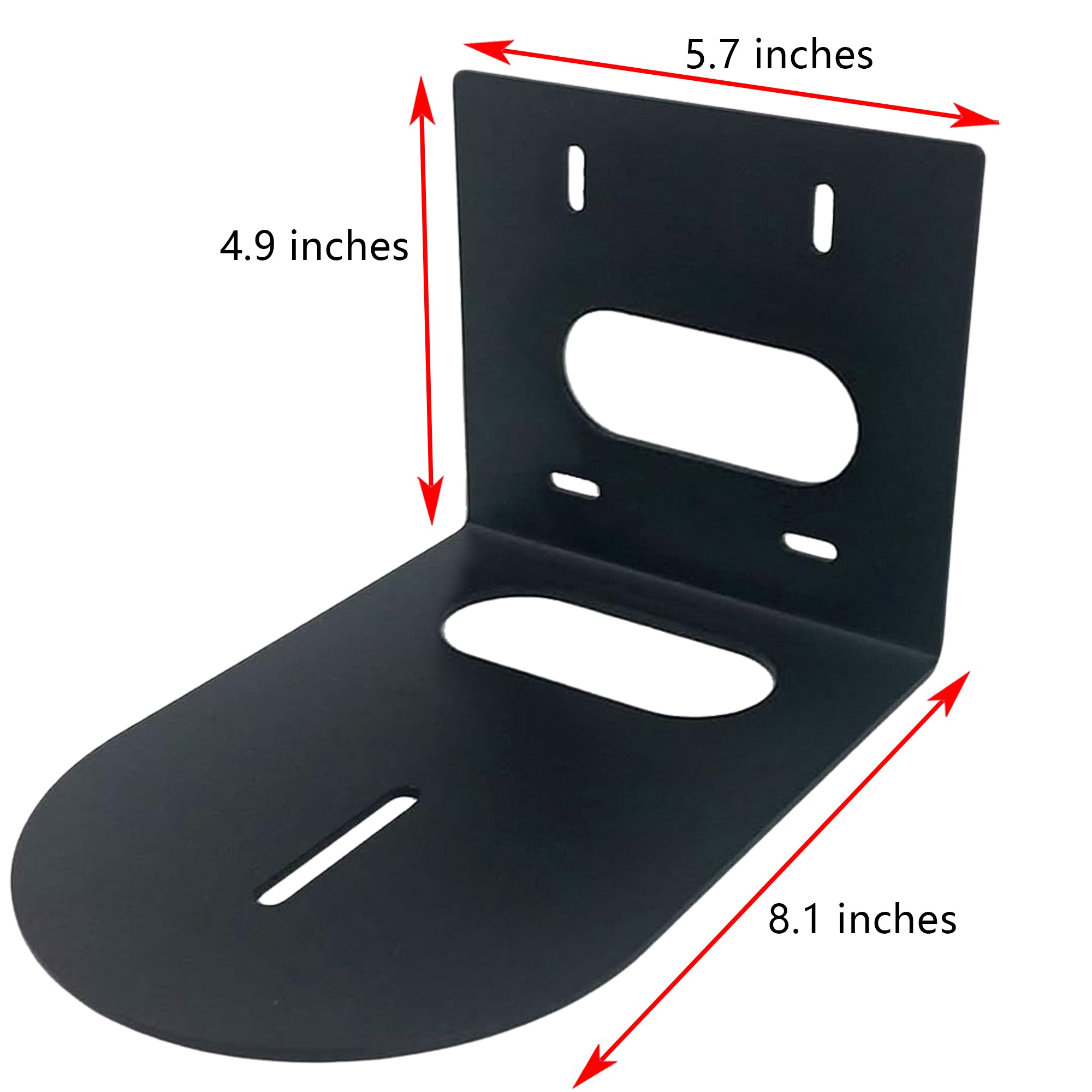 PTZ Camera Wall Mount Bracket (Black)