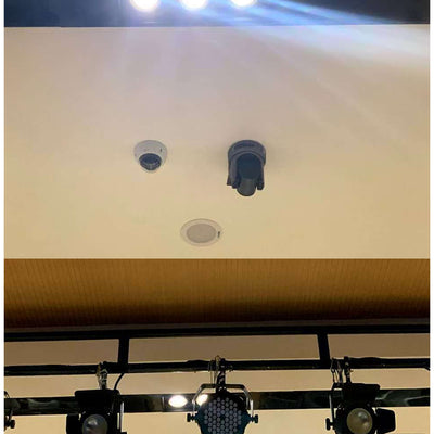 PTZ Camera Ceiling Mount Bracket (Black)