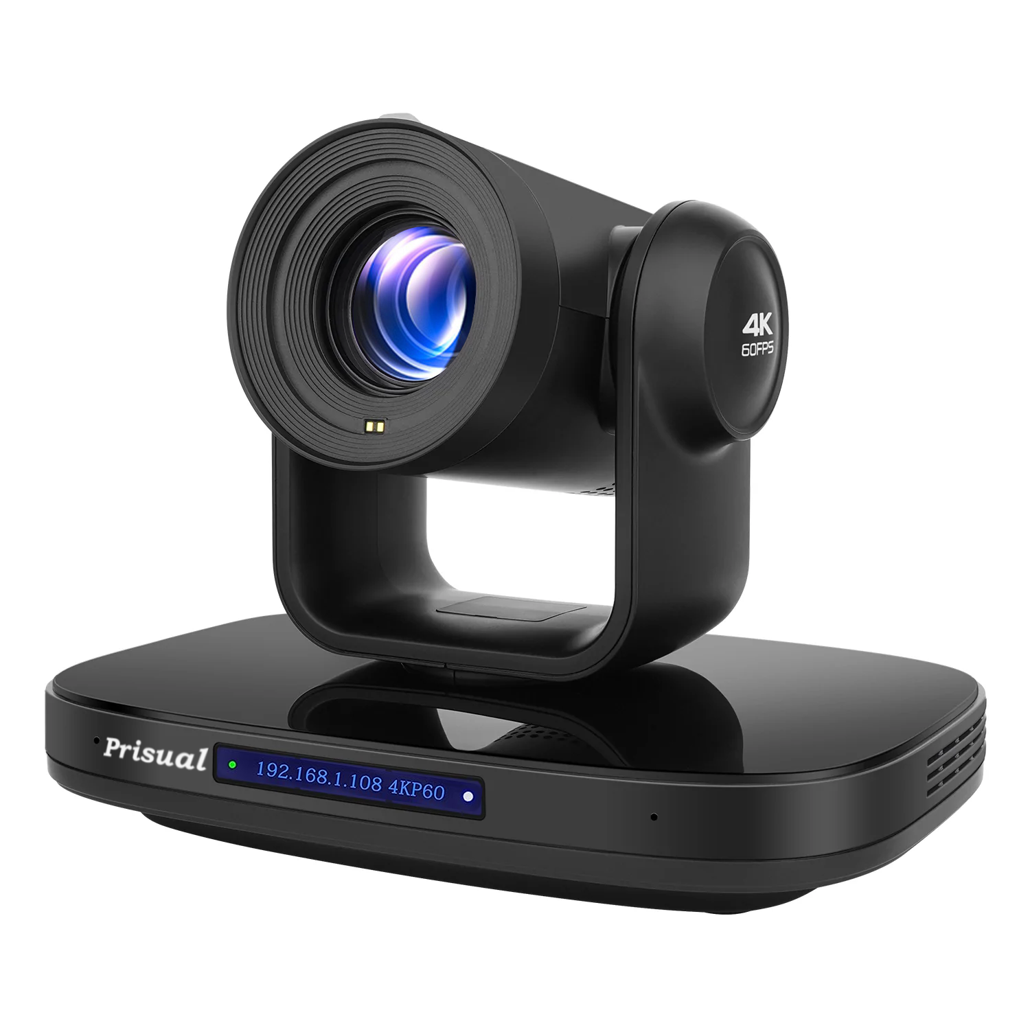 Prisual 4K PTZ Camera AI Auto-Tracking PTZ Camera, USB3.0 3G-SDI HDMI 4K PTZ Camera